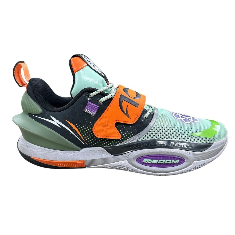 All City 10 V2 Men's Size 12 US‎ Shoes Green Black Orange Boom ABA 059-14